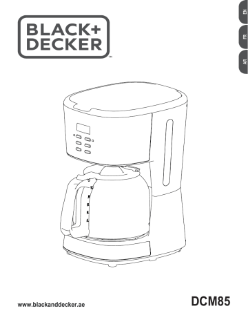 Black Decker DCM85 Coffeemaker Instruction Manual Manualzz