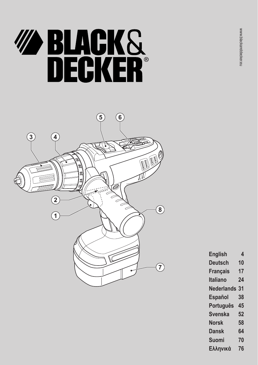 Image of Black & Decker HP148F4L direct website