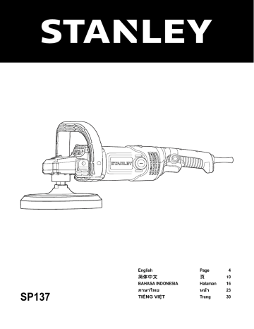 Полировальная машина stanley sp137