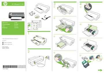 Hp printers hp officejet k7100 series ошибка 0x800f0100