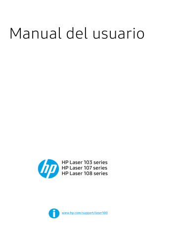 HP Laser 107a El manual del propietario | Manualzz