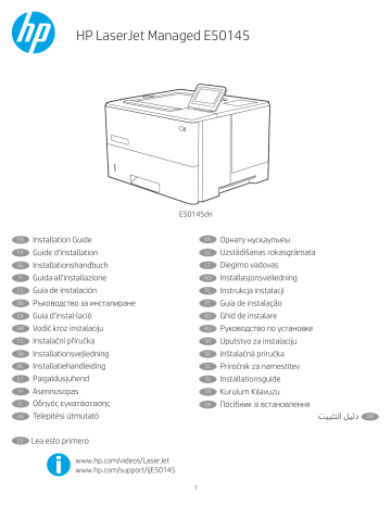 HP LaserJet Managed E50145 Series Ghid De Instalare Manualzz   057635070 1 Ab2c083801f4314e21c372cca56f535f 360x466 