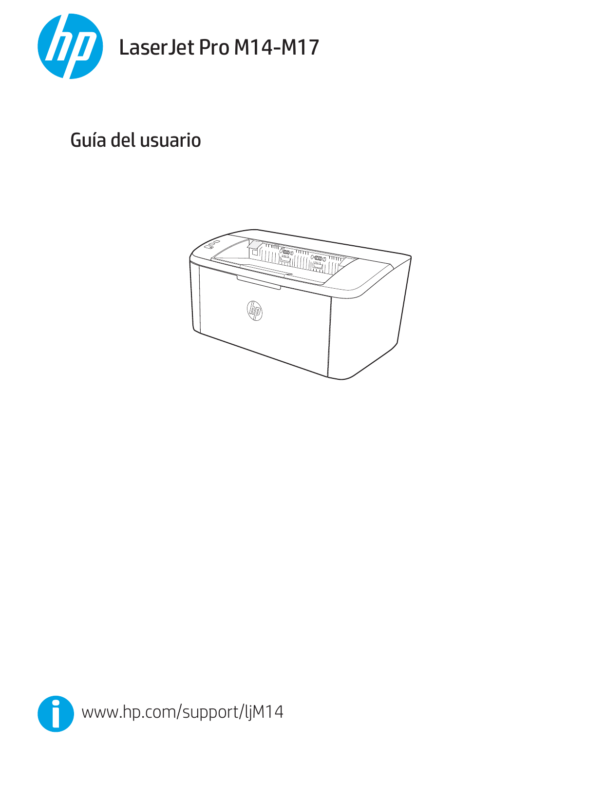 HP LaserJet Pro M14-M17 Printer series El manual del propietario | Manualzz