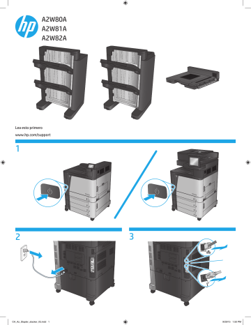 HP Color LaserJet Enterprise flow MFP M880 series 安装指南 | Manualzz