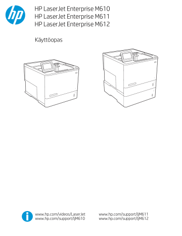 HP LaserJet Enterprise M610 series User's Guide | Manualzz