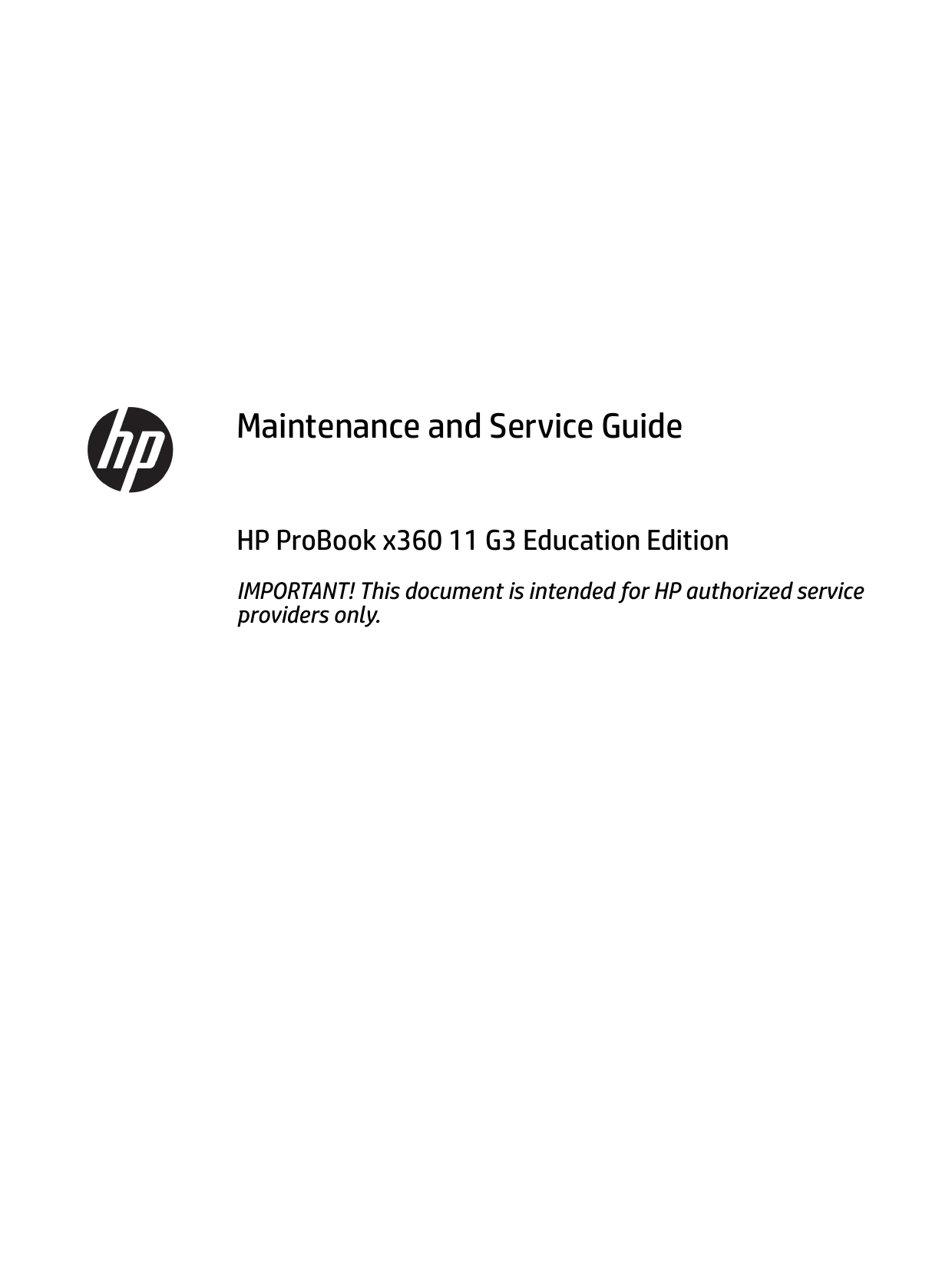 Hp Probook X360 11 G3 Ee Notebook Pc Guide Manualzz