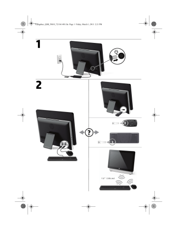 HP Pavilion 23-a300 All-in-One Desktop 