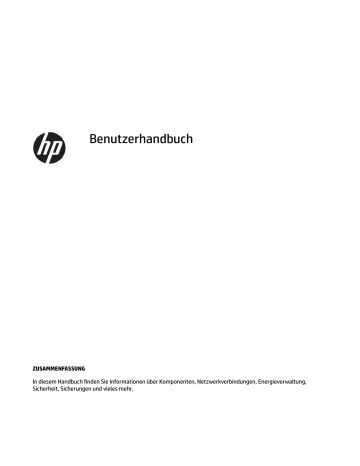 HP ProDesk 405 G6 Desktop Mini PC (239V8AV) Benutzerhandbuch | Manualzz