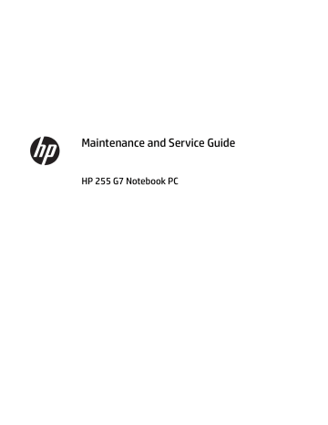 HP 255 G7 Notebook PC Guide | Manualzz