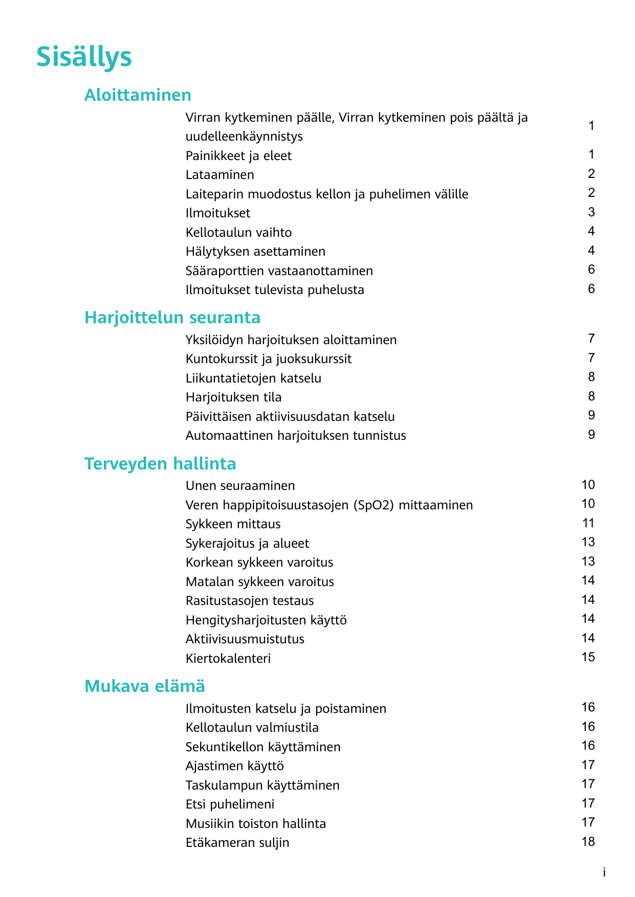 Huawei Watch Fit User's Guide | Manualzz