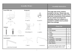 Abbyson Samuel Office chair Assembly Instruction