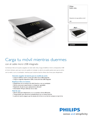 Philips AJ4000/05 User manual | Manualzz