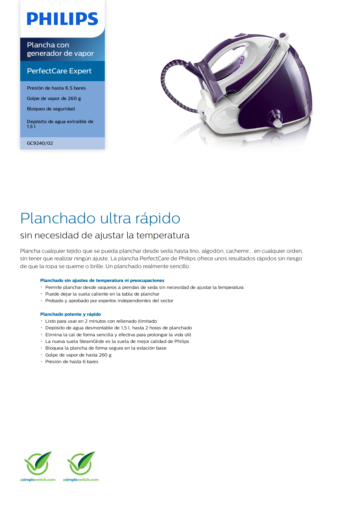 plancha profesional new turbox