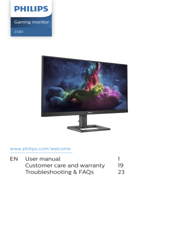 Philips 272E1GAEZ/01 Gaming monitor 