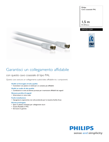 Pasternack Cavo Coassiale RG223U 17 Piedi – Attacco 3/8 A 3/4 NMO, Nuovo Senza Scatola