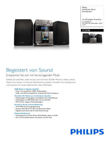 Philips DCB188/12 User manual | Manualzz