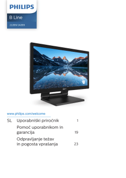 ▷ Philips 242B9TL/00 monitor pantalla táctil 60,5 cm (23.8\