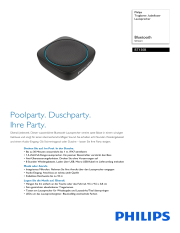 Philips BT150B/00 User manual | Manualzz