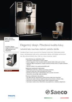Saeco HD8918/09 - Упутство, Упутство за 