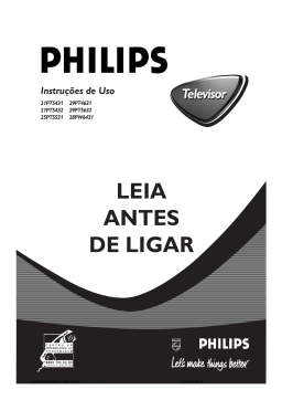 Philips 21PT5431/78R TV estéreo Manual do usuário