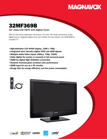 Carte Onduleur Magnavox 32MD311B/F7 - Pièce A1DF7IV Pour Réparation TV