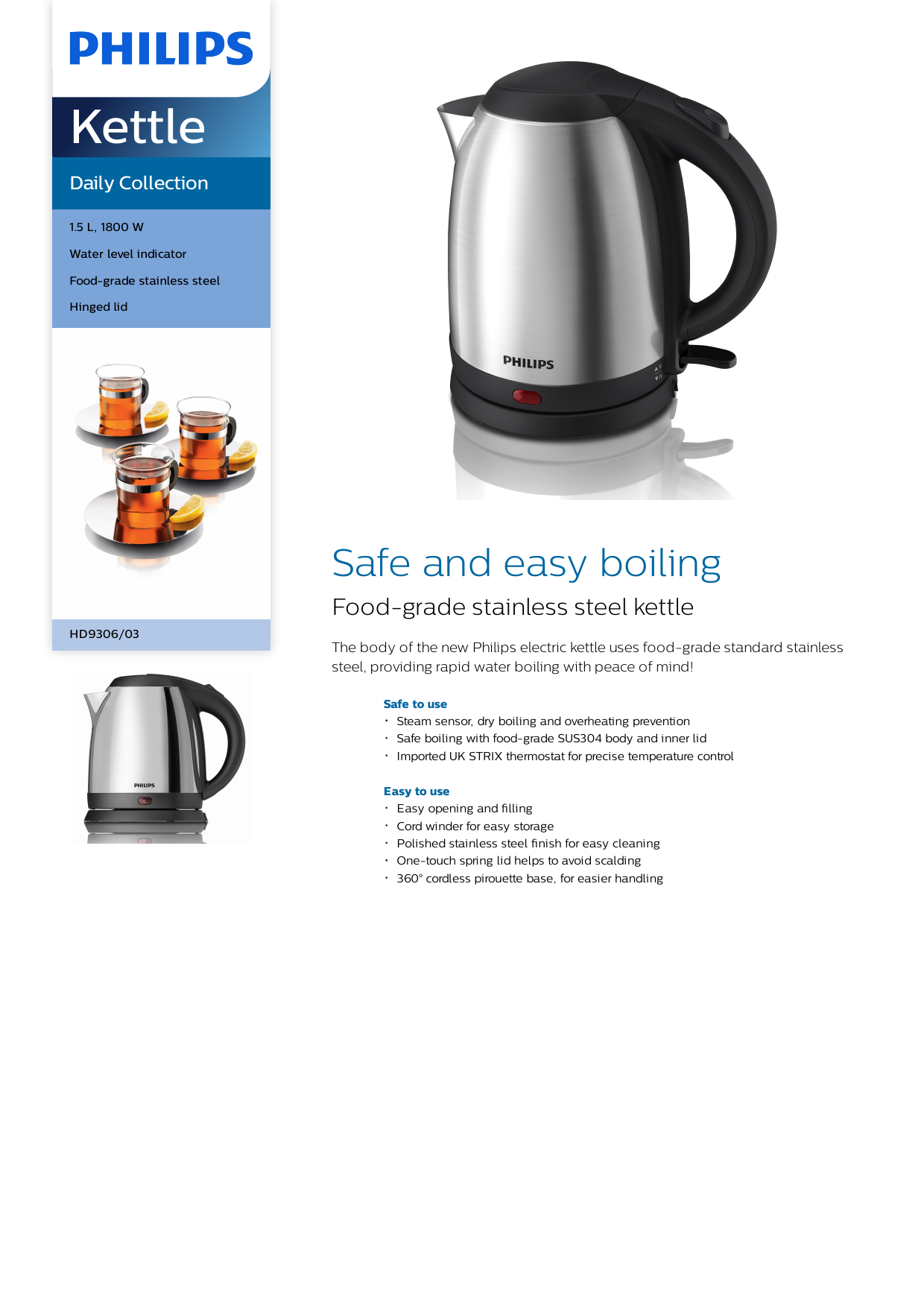 kettle philips hd9306