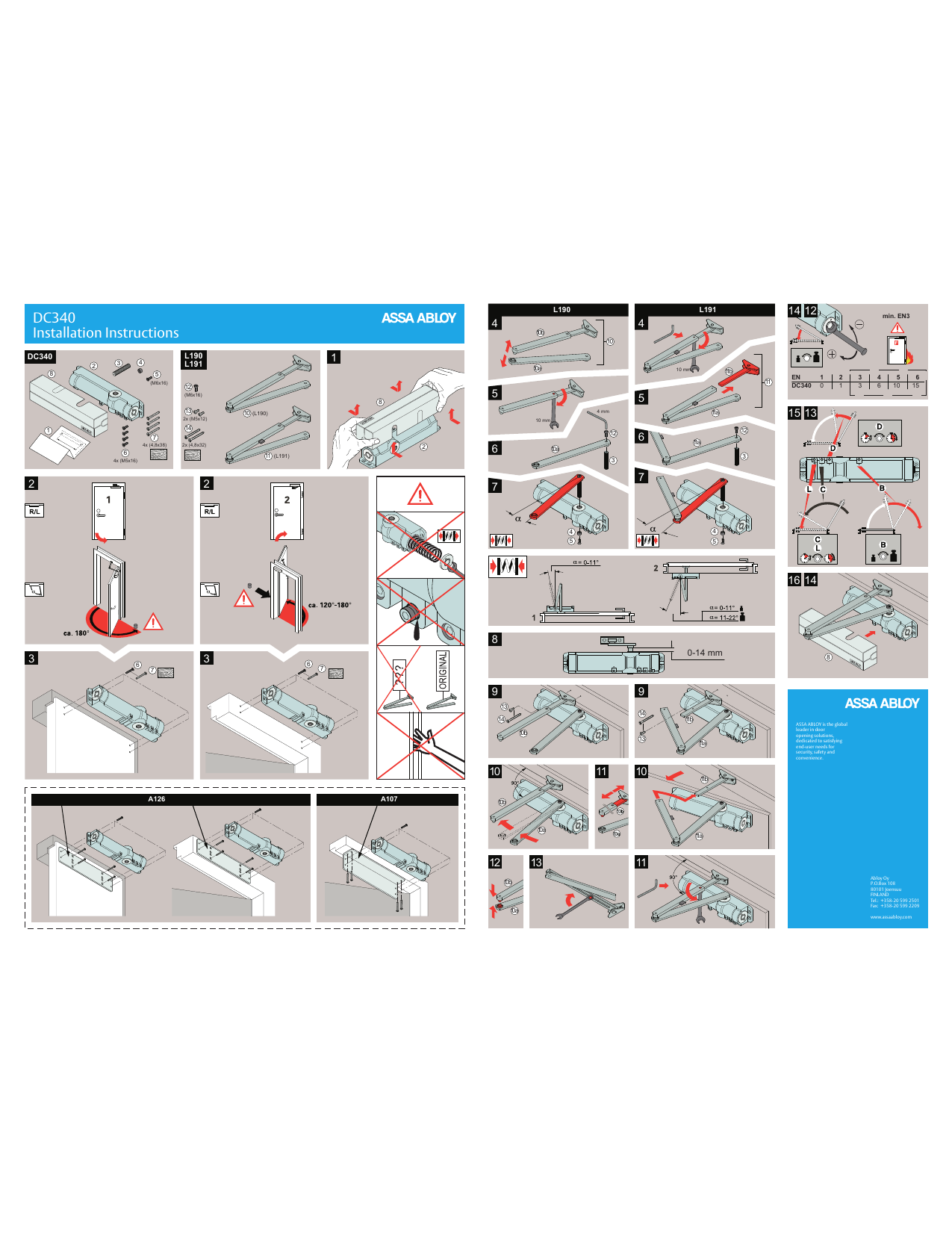 ASSA ABLOY Door Closers Adjustments, 58 OFF