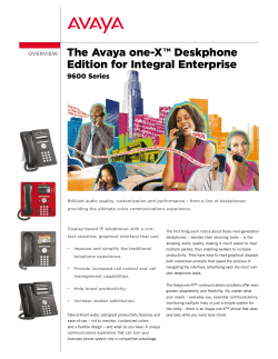 Avaya one-X 9650 - Quick start guide, User Guide, User manual