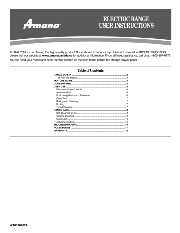 Amana Upright Freezer User Instructions | Manualzz