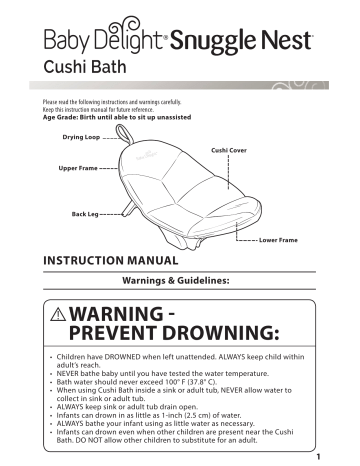 snuggle nest instructions