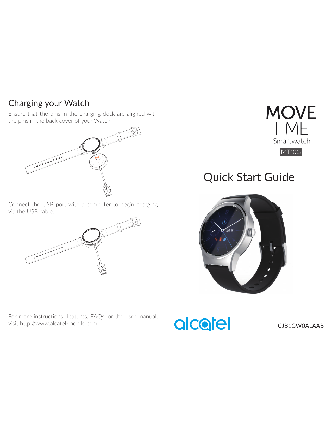 Alcatel MoveTime MT10G Quick Start Manual | Manualzz