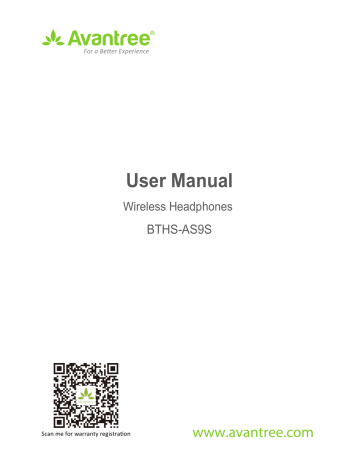 Avantree BTHS AS9S User Manual Manualzz