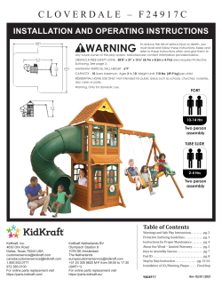 kidkraft cloverdale wooden swing set