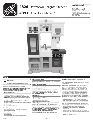 downtown delights kitchen set step2