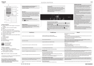 HOTPOINT/ARISTON BCB 7030 AAA F C O3 Fridge/freezer combination Manuale  utente | Manualzz