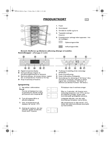 Whirlpool AFG 8275 NF Freezer Programdiagram | Manualzz