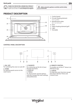 Forno Microonde WHIRLPOOL W9 MD260 IXL