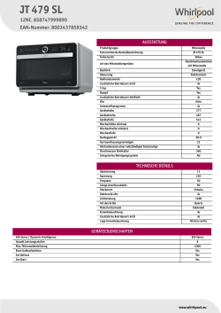 Whirlpool JT 479 SL - Owner's manual, User guide, User manual | manualzz.com