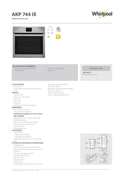 Whirlpool AKP 744 IX - Important information, Owner's manual, Product  information, User guide, User manual | manualzz.com