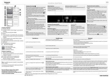 HOTPOINT/ARISTON BCB 7030 EC AAA S O3 Fridge/freezer combination Manuale  utente | Manualzz