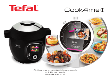 Tefal CY851840 COOK4ME Electric pressure cooker Product Manual