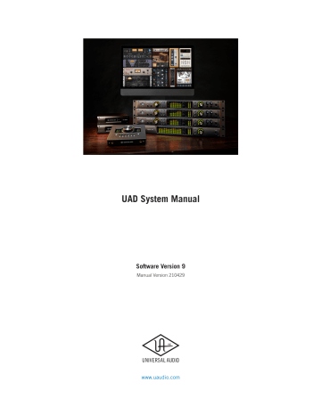 uad plugins manual
