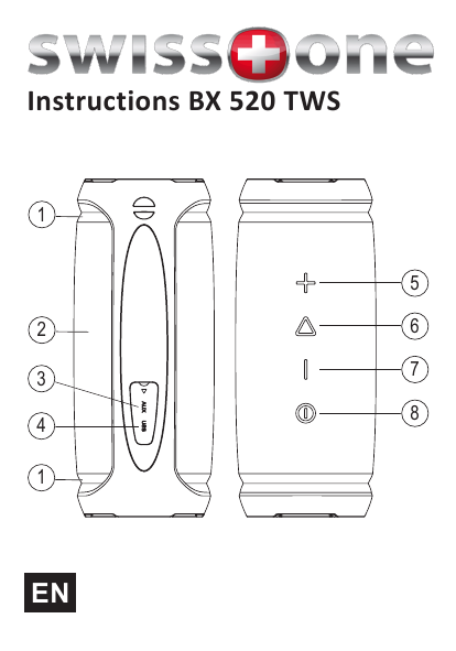 SwissOne BX 520 TWS Instructions Manual Manualzz