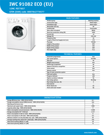 iwc 91082 indesit