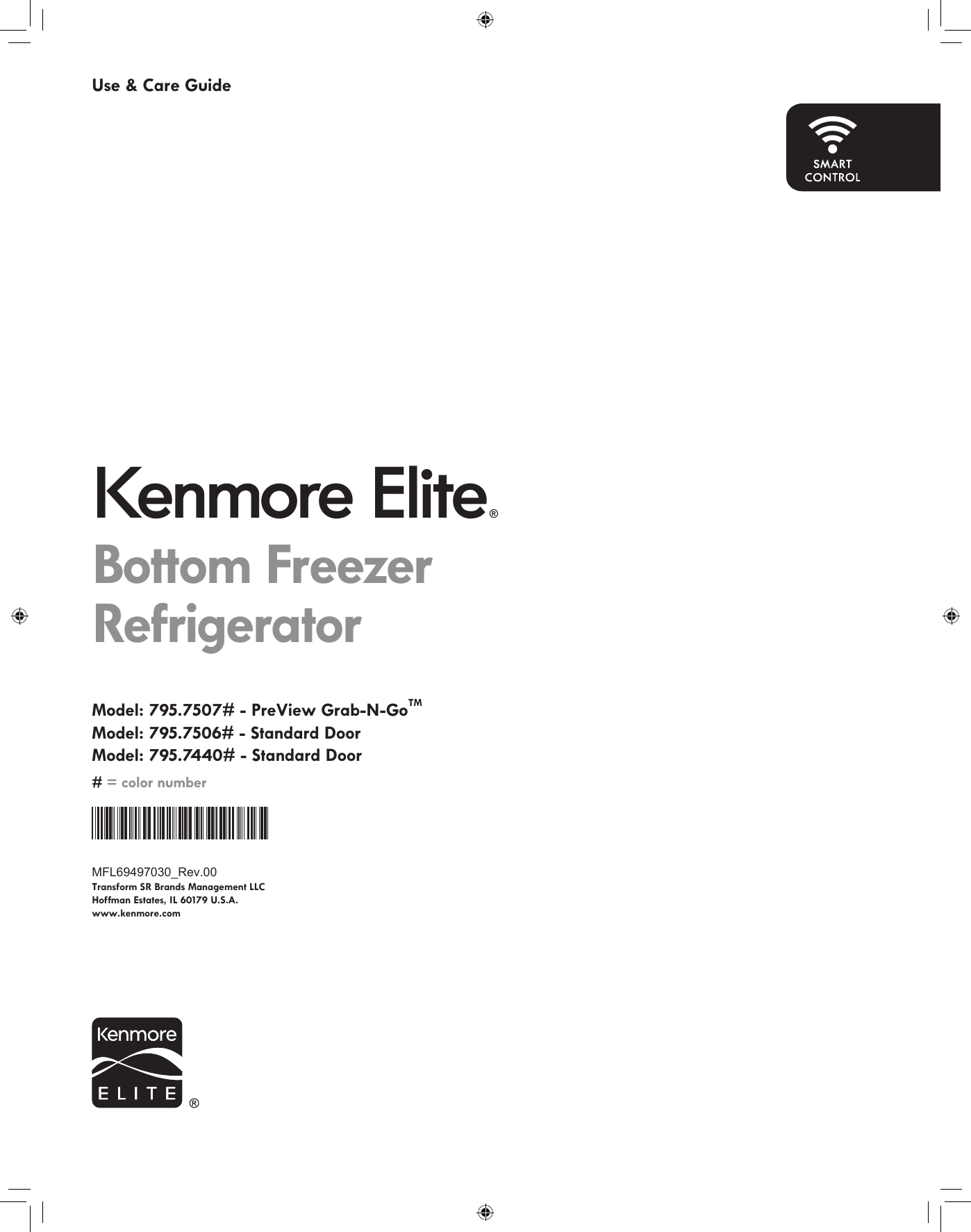 kenmore elite refrigerator 74405