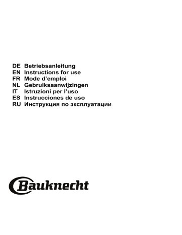 Bauknecht DBAH 64 LM X Hood Instruction for Use | Manualzz