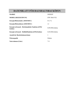 Indesit IFW 5844 P IX - Guida utente, Informazioni sul prodotto, Manuale  utente | manualzz.com