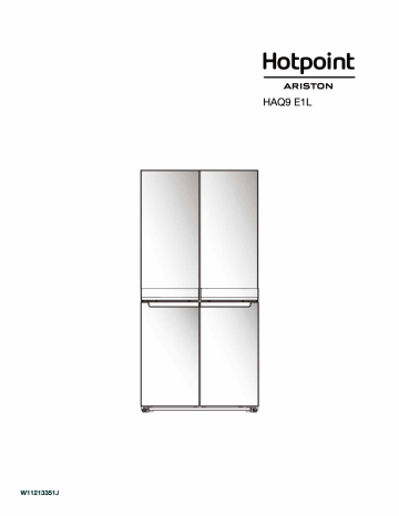 HOTPOINT/ARISTON HAQ9 E1L Side-by-Side Instruction for Use | Manualzz