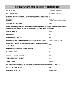 HOTPOINT/ARISTON EU HA7TY 9721 NFX 1 - Product information, User guide,  User manual | manualzz.com