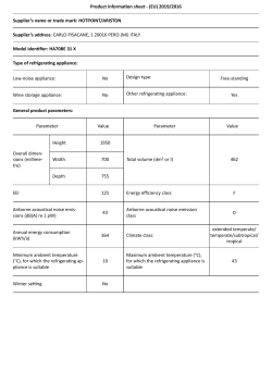 HOTPOINT/ARISTON HA70BE 31 X - Informacije o Proizvodu, Korisnički  priručnik | manualzz.com